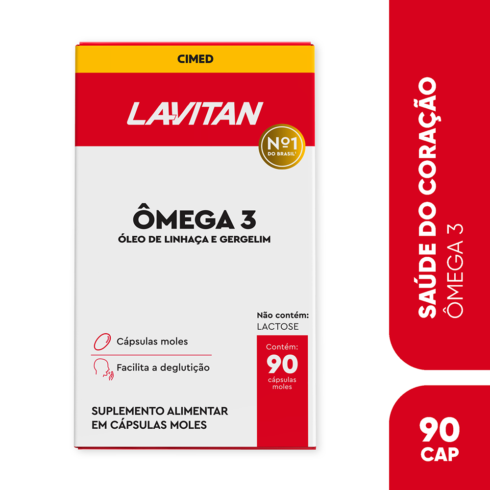 Lavitan Ômega 3 Mais com 90 Comprimidos