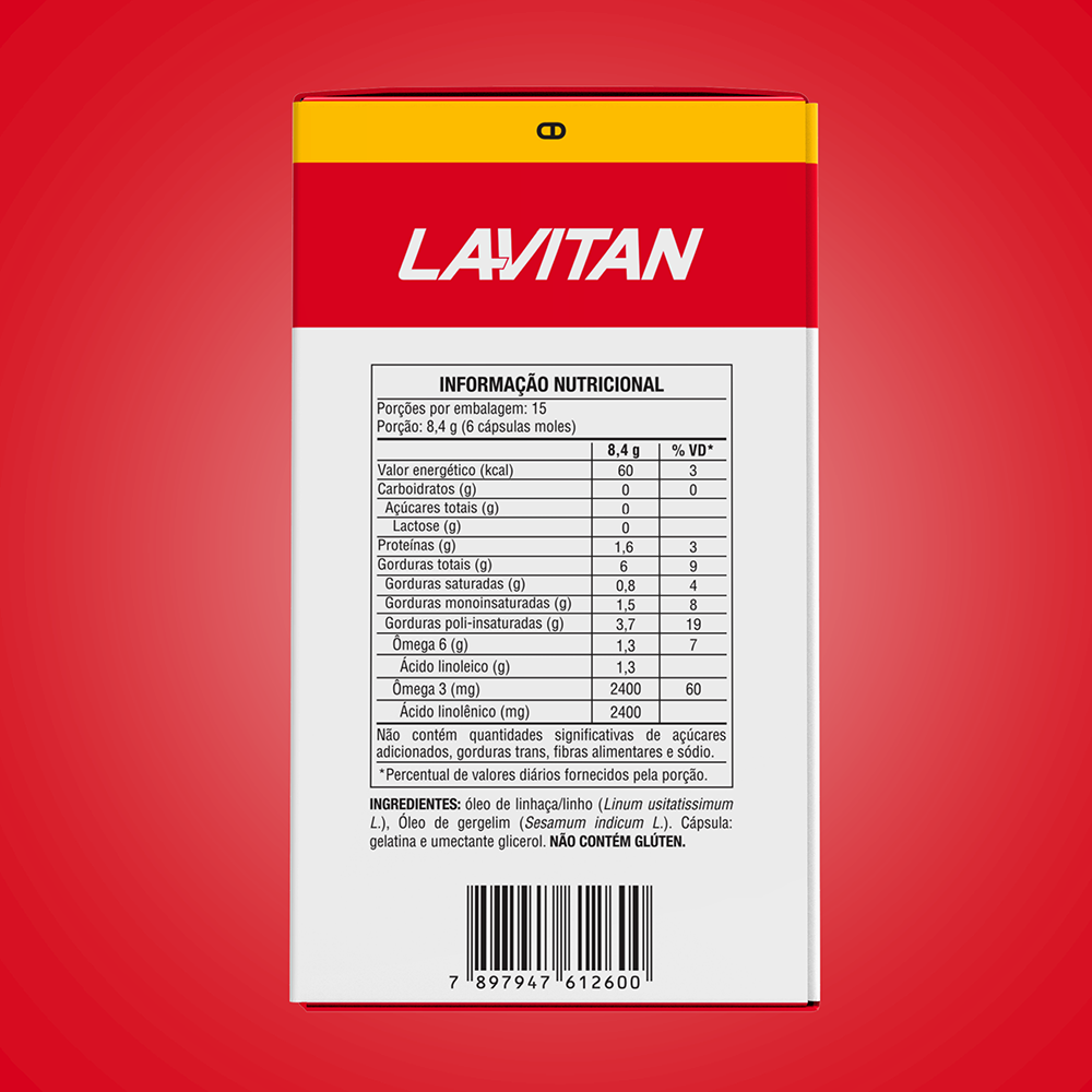 Lavitan Ômega 3 Mais com 90 Comprimidos