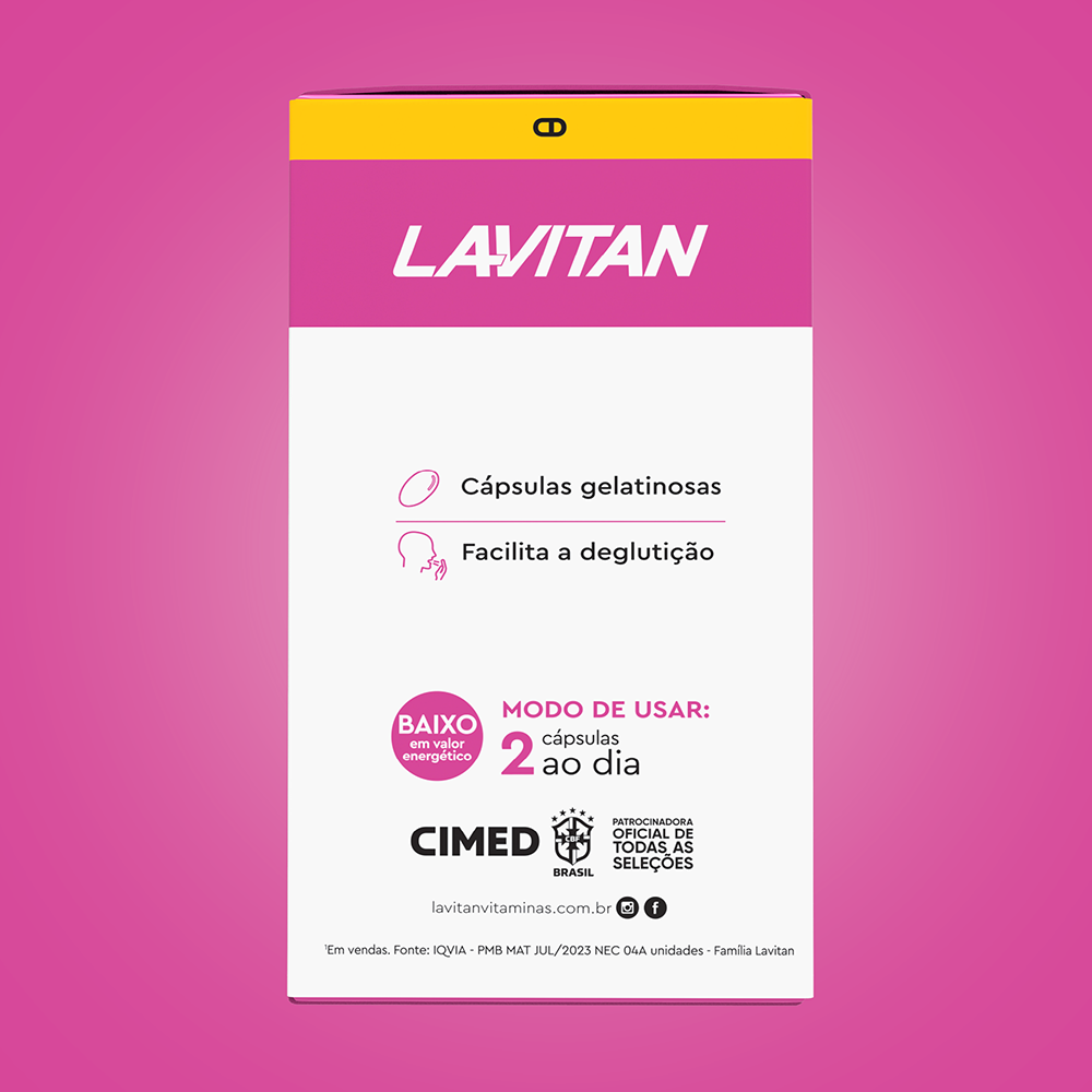 Lavitan Prímula Femme com 60 cápsulas