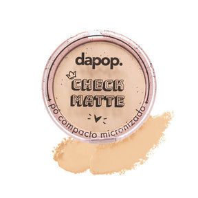 Pó Compacto Micronizado Check Matte - Dapop