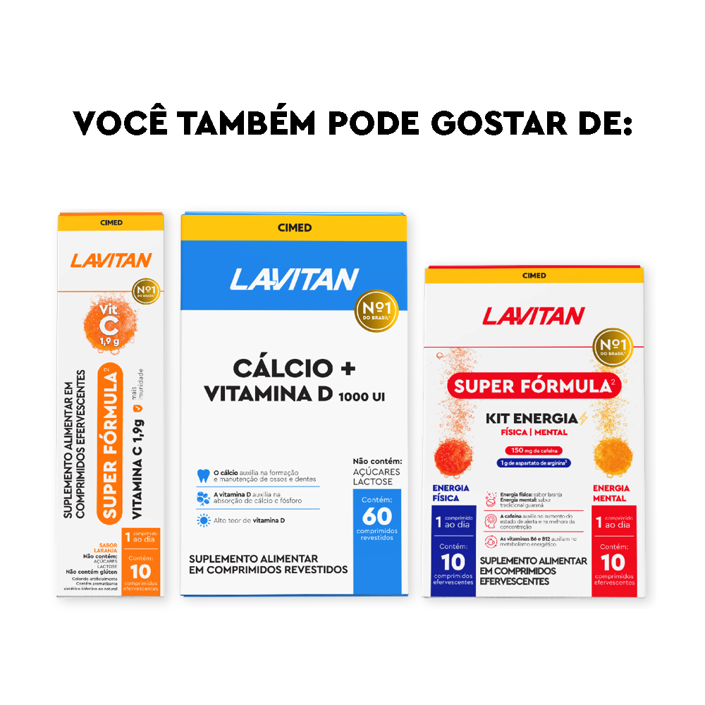 Lavitan Super Fórmula A-Z Homem com 60 Cápsulas