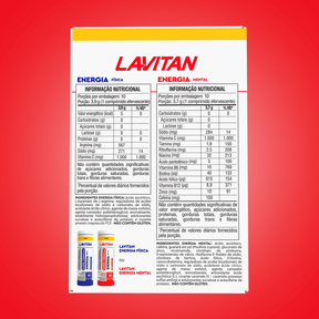 Lavitan Super Fórmula Kit Energia com 20 Comprimidos
