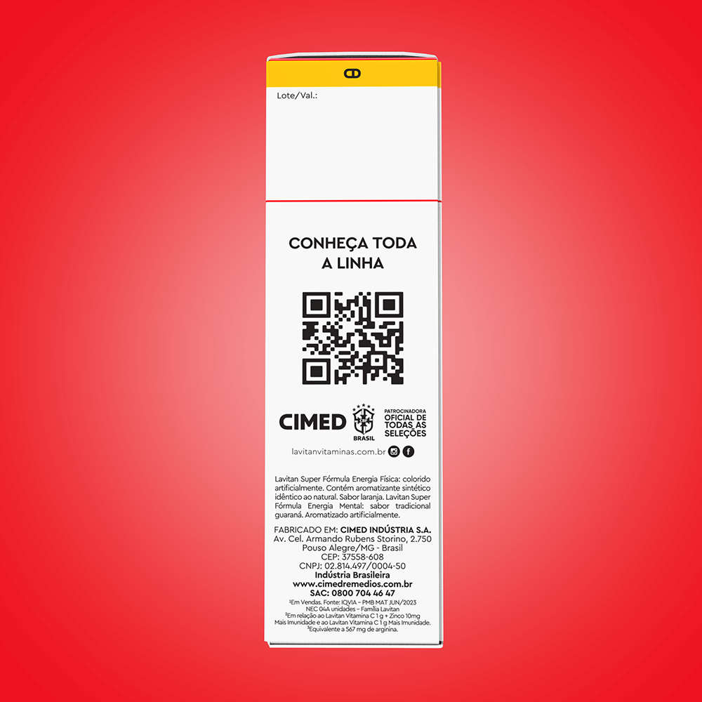 Lavitan Super Fórmula Kit Energia com 20 Comprimidos