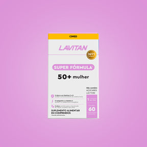 Lavitan Super Fórmula 50+ Mulher com 60 Cápsulas