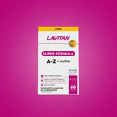 Lavitan Super Fórmula A-Z Mulher com 60 Cápsulas