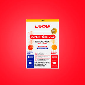 Lavitan Super Fórmula Kit Energia com 20 Comprimidos