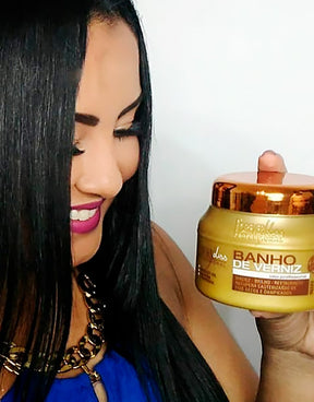 Kit: Forever Liss Banho de Verniz (Shampoo 300ml + Masc 250gr)